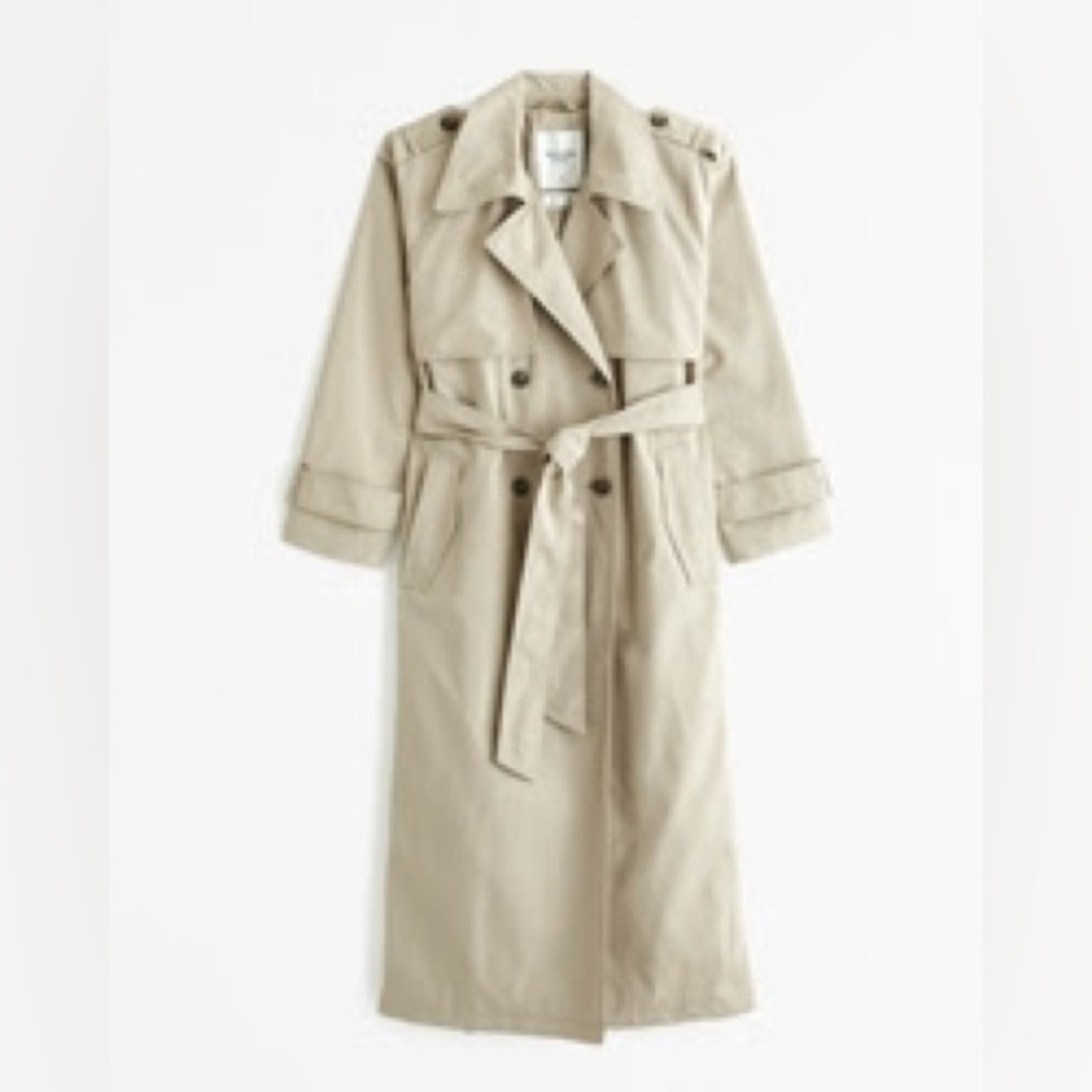 Abercrombie Women's Full-Length Trench Coat NWT
